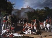 Robert Home The Death of Colonel Moorhouse at the Storming of the Pettah Gate of Bangalore USA oil painting artist